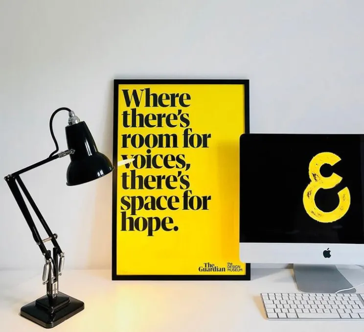 Lampe de bureau, Original 1227 Mini, noir, L36cm, H48cm - ANGLEPOISE