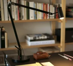 Lampe de bureau, Polo, noir, LED, 3000K, 520lm, H44cm - Marset