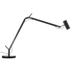 Lampe de bureau, Polo, noir, LED, 3000K, 520lm, H44cm - Marset