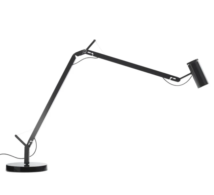 Lampe de bureau, Polo, noir, LED, 3000K, 520lm, H44cm - Marset