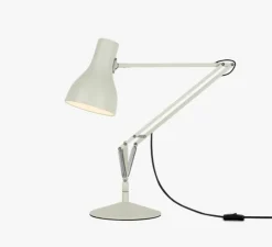 Lampe de bureau, Type 75, blanc alpin, Ø14cm, H57cm - Anglepoise