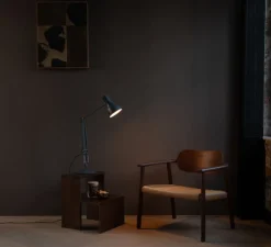 Lampe de bureau, Type 75, gris, 2700K, 470lm, Ø14cm, H57cm - Anglepoise