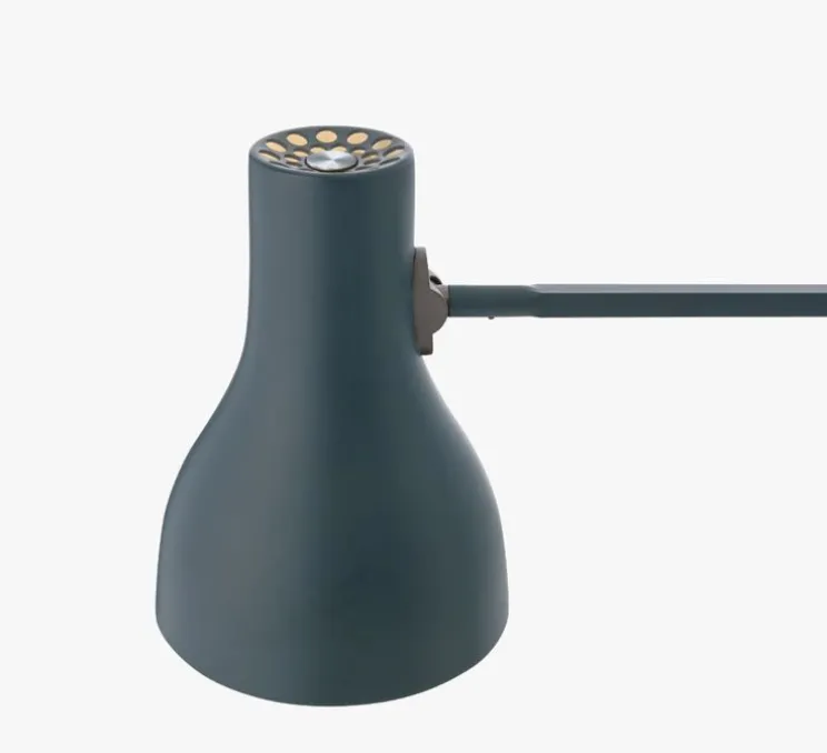 Lampe de bureau, Type 75, gris, 2700K, 470lm, Ø14cm, H57cm - Anglepoise