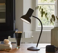 Lampe de bureau, Type 75 mini, noir mat, Ø13cm, H15cm - Anglepoise