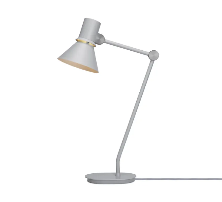 Lampe de bureau,TYPE 80, gris clair mat, L32cm, H48cm - Anglepoise