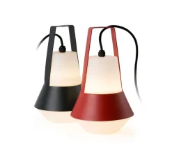 Lampe de jardin, baladeuse, Cat, rouge, H32cm - FARO