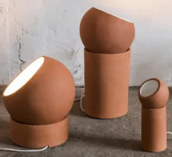 Lampe de sol, Terra Light Low, terracotta, Ø31cm, H36cm - Serax