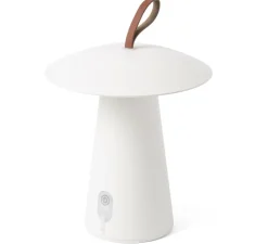 Lampe d'extérieur, baladeuse, TASK, portable, blanc, IP54, LED, 3000K, 263lm, Ø19,7cm, H29,2cm - FARO