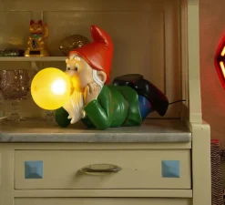 Lampe, Gummy Dreaming, nain réveur, rouge, L18cm, H40cm - Seletti