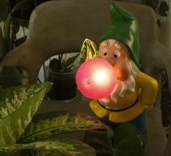 Lampe, Gummy Working, nain, vert, L18cm, H40cm - Seletti