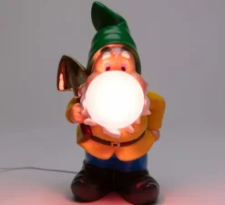 Lampe, Gummy Working, nain, vert, L18cm, H40cm - Seletti