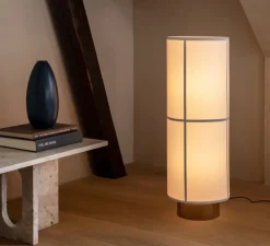 Lampe, Lampadaire, Hashira, beige, Ø30cm, H83cm - Audo Copenhagen
