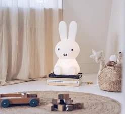 Lampe Lapin, enfants, Miffy Original Star Light, blanc, H50cm - Mr Maria