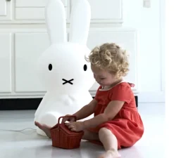 Lampe Lapin, enfants, Miffy XL, blanc, H80cm - Mr Maria