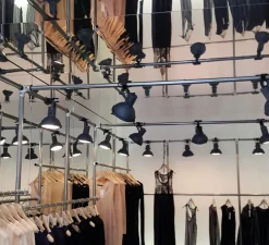 Lampe pince, Projecteur 165, bleu, L16cm, H22cm - Nemo Lighting