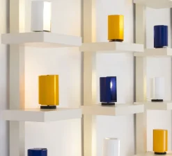 Lampe, Pivotante, Charlotte Perriand, jaune, Ø12,5cm, H20cm - Nemo Lighting