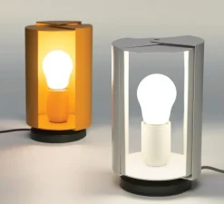 Lampe, Pivotante, Charlotte Perriand, jaune, Ø12,5cm, H20cm - Nemo Lighting