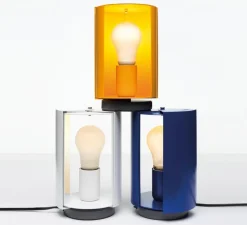 Lampe, Pivotante, Charlotte Perriand, jaune, Ø12,5cm, H20cm - Nemo Lighting