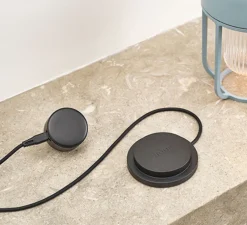 Lampe Solaire, Baladeuse, LIGHT No.1, Bleu glacé, IP65, LED, dim, 2500K, 95 lm, Ø13cm, H21cm - HOUE