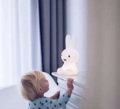 Lampe, veilleuse, lapin, First Light - Miffy, blanc, LED, 2700K, 100LM, Ø15cm, H30cm - Mr Maria