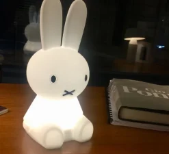 Lampe, veilleuse, lapin, First Light - Miffy, blanc, LED, 2700K, 100LM, Ø15cm, H30cm - Mr Maria