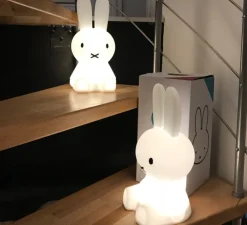 Lampe, veilleuse, lapin, First Light - Miffy, blanc, LED, 2700K, 100LM, Ø15cm, H30cm - Mr Maria