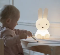 Lampe, veilleuse, lapin, First Light - Miffy, blanc, LED, 2700K, 100LM, Ø15cm, H30cm - Mr Maria