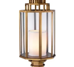 Lanterne, Monticello S, laiton, Ø24cm, H55cm - Eichholtz