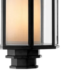 Lanterne, Monticello S, noir, Ø24cm, H55cm - Eichholtz