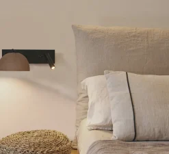 Liseuse, Absis A Reader, horizontal, noir, terracotta, L30cm, H14cm - Luxcambra