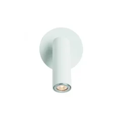 Liseuse, applique sans interrupteur, Jerry, blanc, LED, 3000K, 100 lm, L12cm, H8,5cm - Carpyen