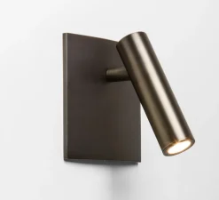 Liseuse, Enna square, sans interrupteur, bronze, LED, 2700K, 111 lm, L11cm, H11cm - Astro (100 pièces minimum)