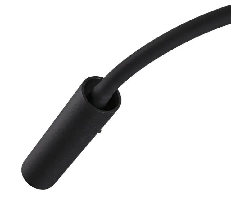 Liseuse, Karpo goose, noir, LED, dim, 3000K, 380 lm, Ø3cm, H22,5cm - SLV