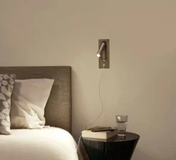 Liseuse, Ledtube RSC USB C, noir, L7cm, H18,9cm - Marset