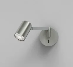 Liseuse murale, Ascoli Swing, nickel mat, L11cm, H11cm - Astro