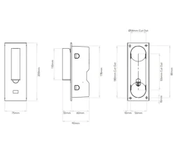 Liseuse murale, Fuse 3, avec USB-C, noir mat, LED, 2700K, 185 lm, L7,5cm, H20cm - Astro