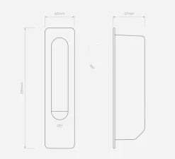 Liseuse murale, Keta, or mat, LED, 2700K, 155 lm, L6,3cm, H25,6cm - Astro