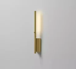 Liseuse murale, LINK, laiton, LED, dimmable, 2700k, 360lm, L5cm, H58cm - CVL