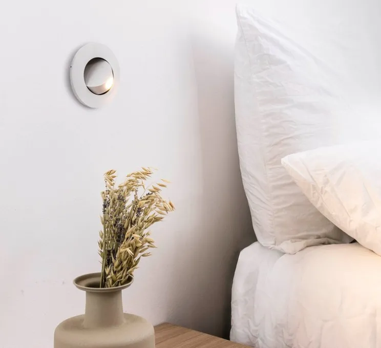 Liseuse, Spot encastrable, Click, blanc, LED, 2700K, 196 lm, Ø11,5cm, H7,5cm - Faro