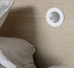 Liseuse, Spot encastrable, Click, blanc, LED, 2700K, 196 lm, Ø11,5cm, H7,5cm - Faro