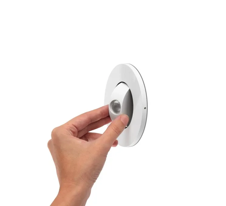 Liseuse, Spot encastrable, Click, blanc, LED, 2700K, 196 lm, Ø11,5cm, H7,5cm - Faro