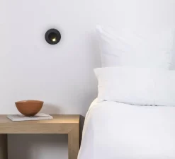 Liseuse, Spot encastrable, Click, noir, LED, 2700K, 252 lm, Ø11,5cm, H7,5cm - Faro