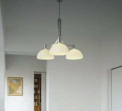Lustre, Albini AM/AS, AS43C, blanc et argent, Ø120cm, H94cm - Nemo Lighting
