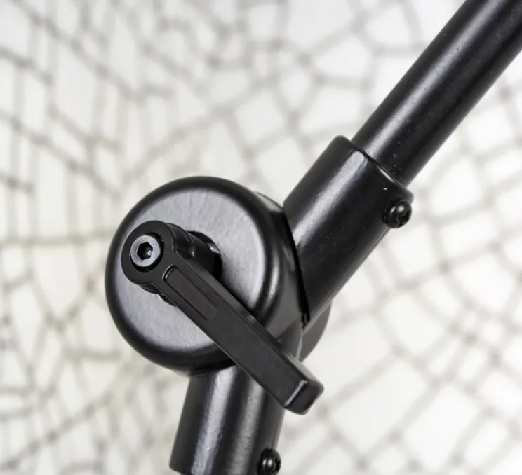 Lustre, Amsterdam 3220, blanc, noir, Ø195cm, H45/120cm - It's about Romi