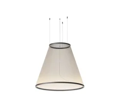 Lustre, Array, 1875, beige, LED, dim, 2700K, 9196 lm, Ø124cm, H107cm - Vibia