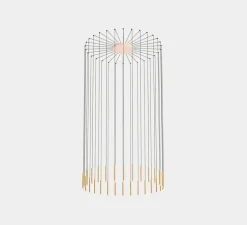 Lustre, Candle 30, noir et or, LED, dim, 2700K, 4608 lm, Ø43cm, H500cm - LEDS C4