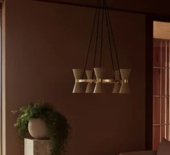 Lustre, Collector 5, crème, Ø66,5cm, H26cm - Audo Copenhagen