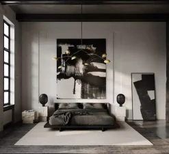 Lustre, Drop Big, laiton, L154cm, H73cm - 101 Copenhagen