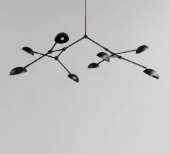 Lustre, Drop, câble de 5m, noir brûlé, L154cm, H73cm - 101 Copenhagen