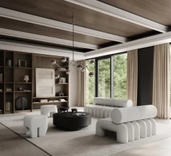 Lustre, Drop Globe Big, chrome, L150cm, H85cm - 101 Copenhagen